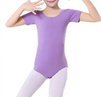 
Hot Short Sleeve Dance Girls Ballet Leotard Students School for Toddler Girls Gymnastics Ballet Dance 