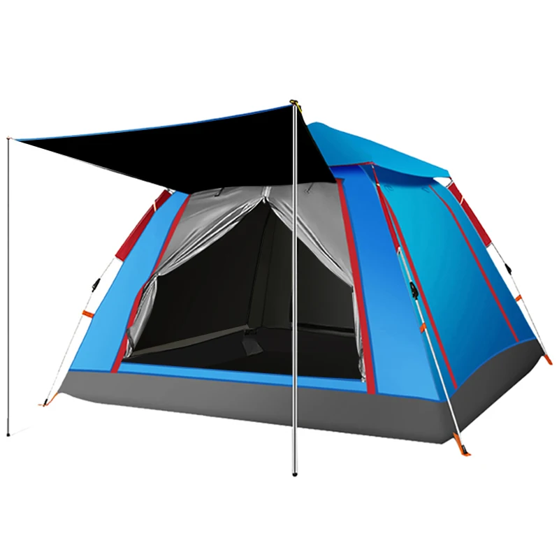 portable multi function hot tent winter camping outdoor waterproof  instant automatic tent