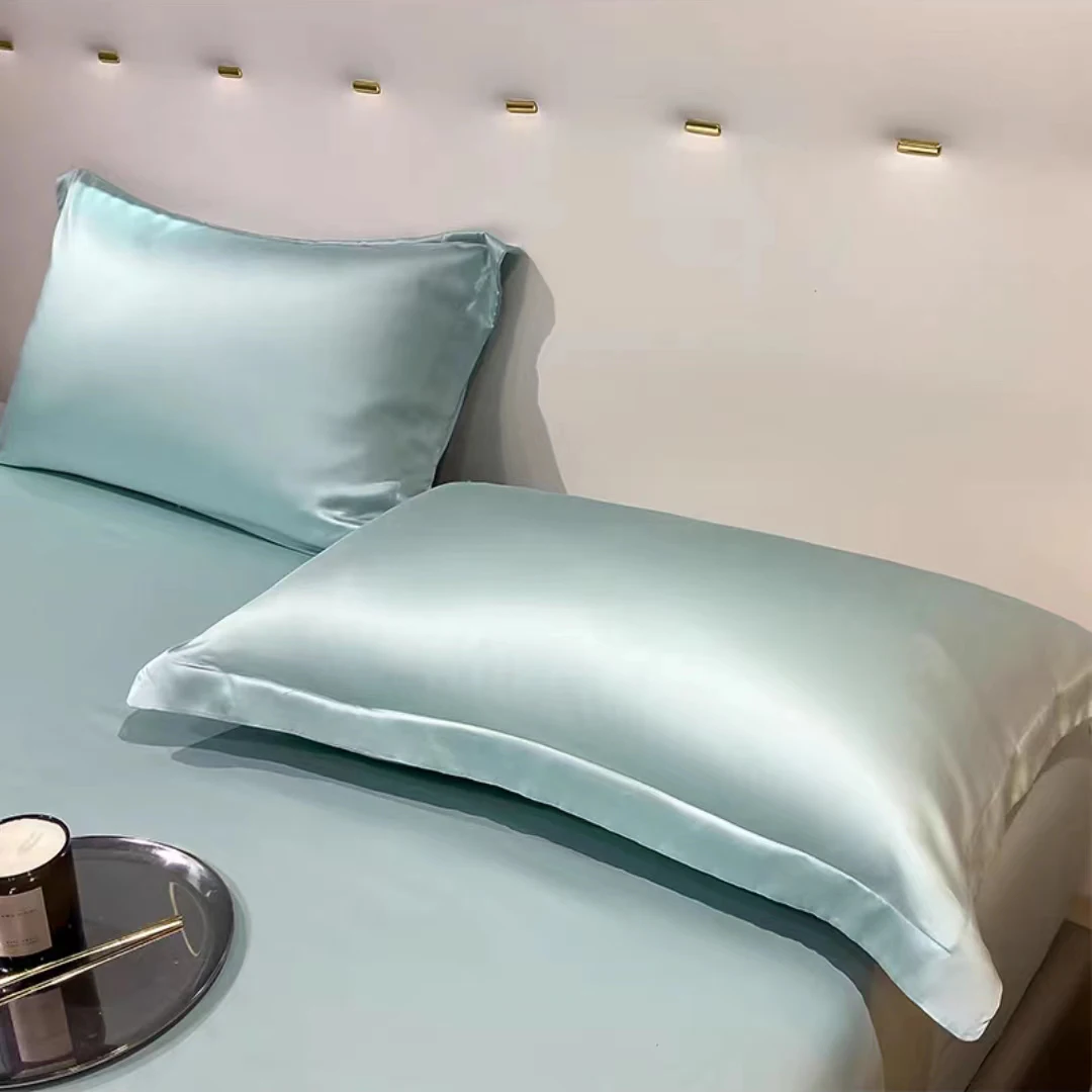 Wholesale Custom High Quality Bamboo Pillow Cases Pillow Cover 60s Lyocell Tencel Pillowcase For Bedding