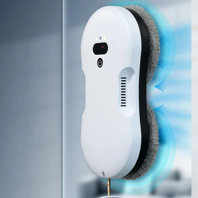 ultra thin robotic electric automatic smart robot window glass cleaner Window Vacuum Cleaner Smart Glass Cleaning Robot