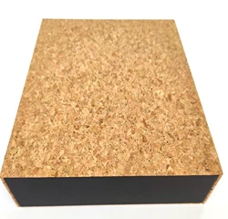 Hand made cork drawer box for gift