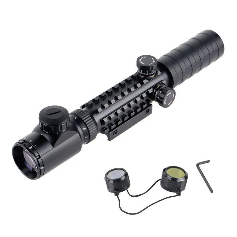 
Outdoor lightweight optics sight hunting scope 3-9x32EG rifle scope air15 airsoft air gun weapons pistol 