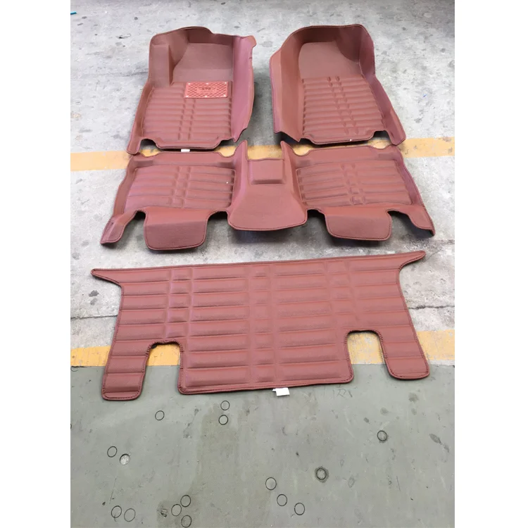 wholesale custom Best price EVA car mat and colorful hot pressed 5d car mat