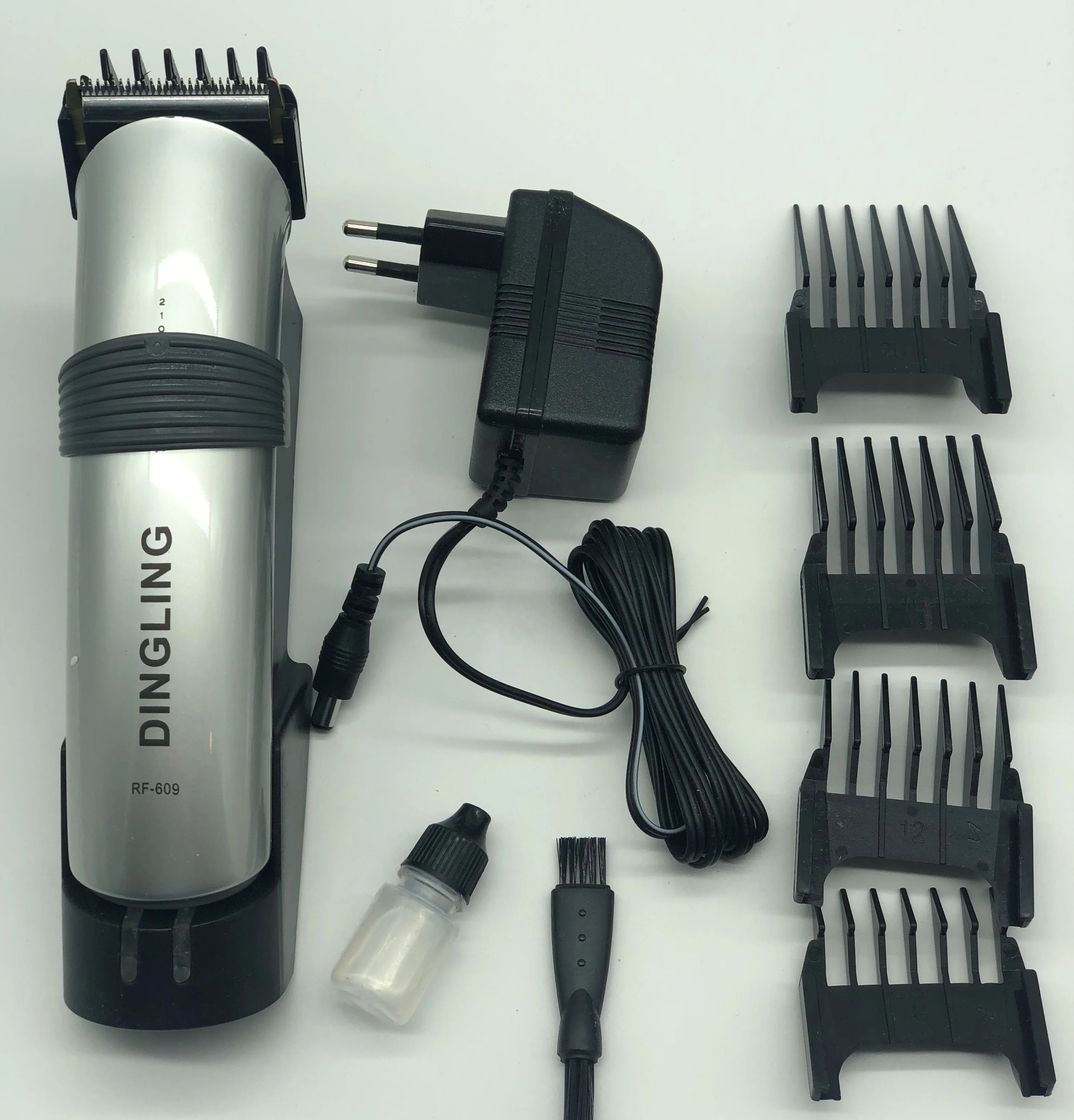 Оригинальный DINGLING RF609 Профессиональный перезаряжаемый Триммер для