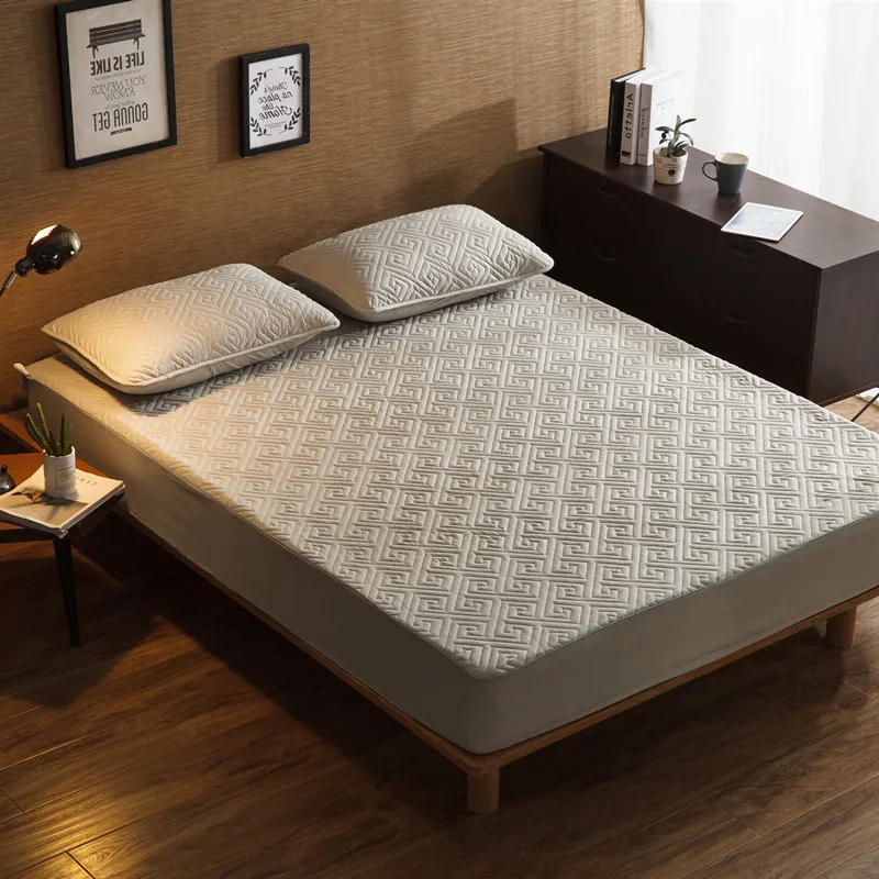 Cotton fitted sheet Simmons protective cover thickened non slip and dust proof mattress cover