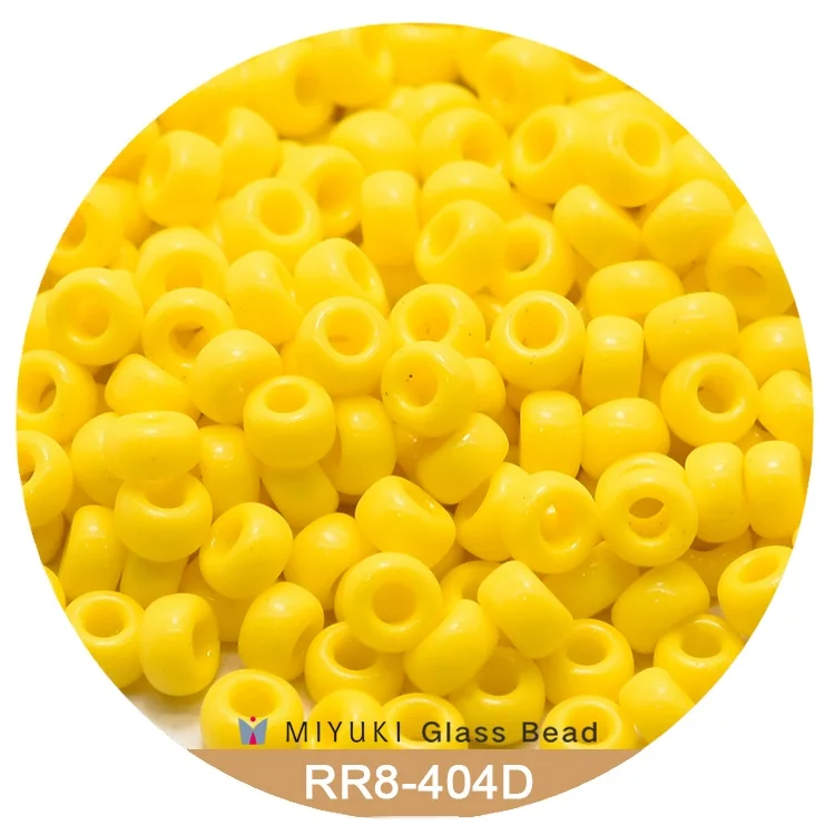 Miyuki Round Rocailles 8/0 Beads 3 mm [24 Color Opaque  Dyed First Series ]10g pack