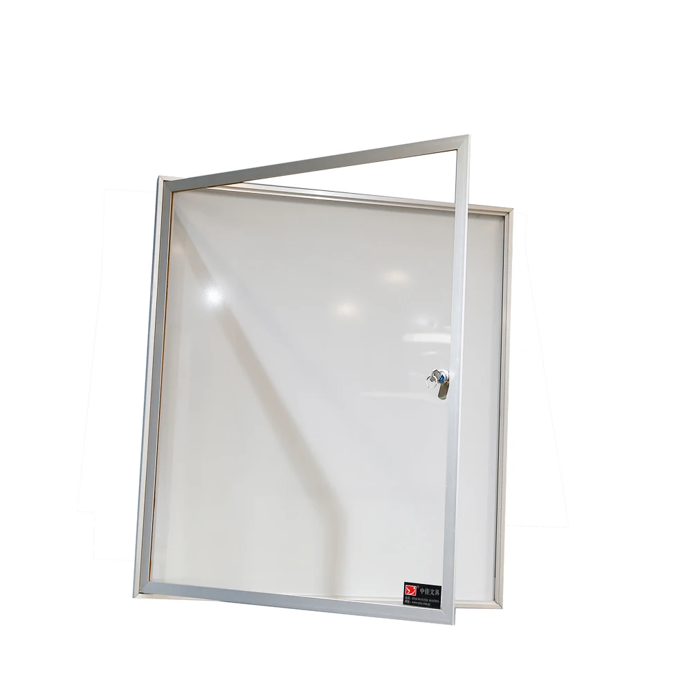 ZGS-C 70*100cm Outside Outdoor Poster Key Lock Display case Notice Board Wall Mounted Cabinet