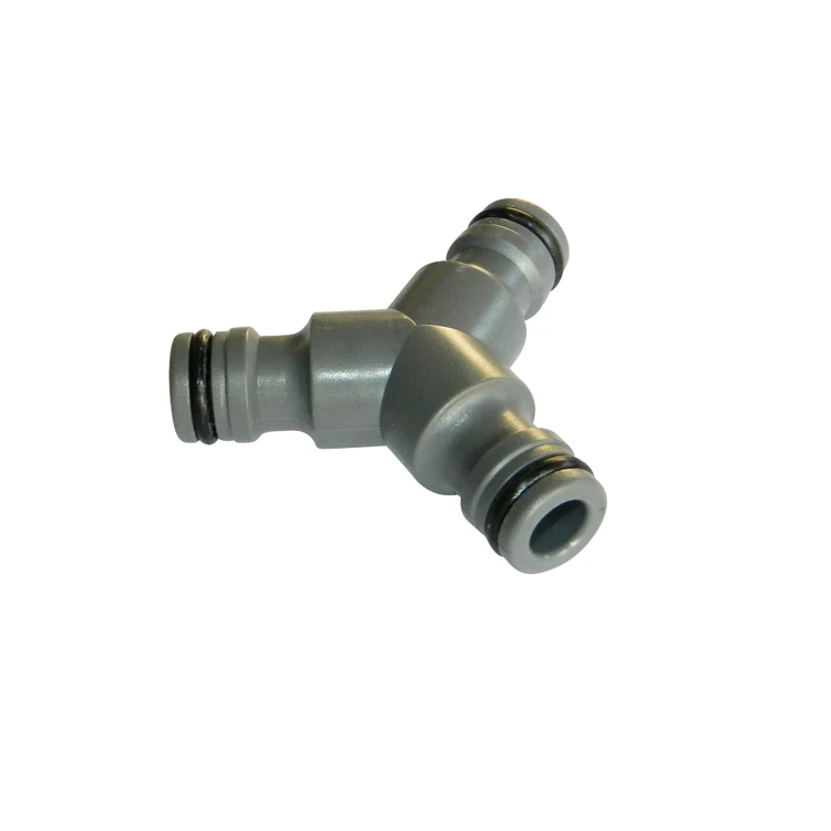 Factory Direct Plastic Garden Hose Adapter Faucet 3 Way Y Valve Hose Connectors
