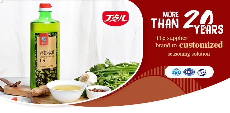 Wholesale flavored cooking sichuan green chinese prickly ash oil