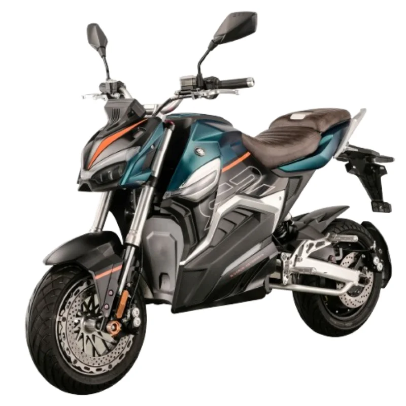 Professional Fashion Powerful 72V 30Ah 1500W Racing Electric Motorcycle Sports Bike for Adults