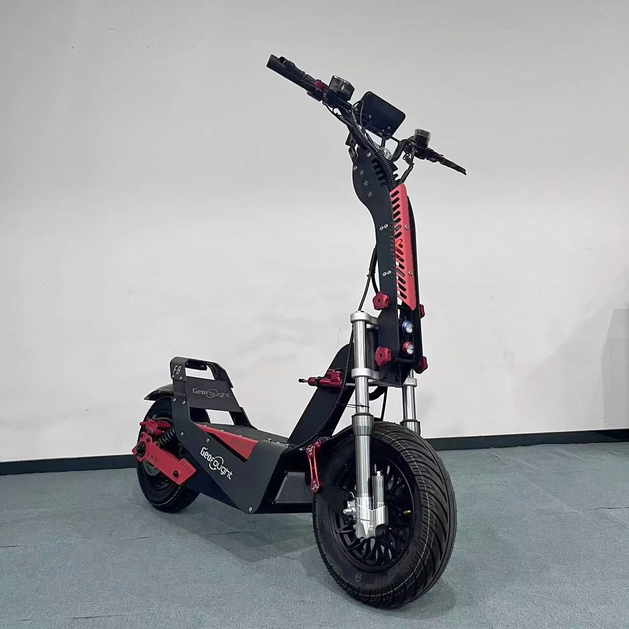 Geofought 72V 15000W 60Ah F8 E Scooter 90-180A Controller Offroad Fastest 120Km 140Km 70-90Mi Scoter Electric Scooter Adults