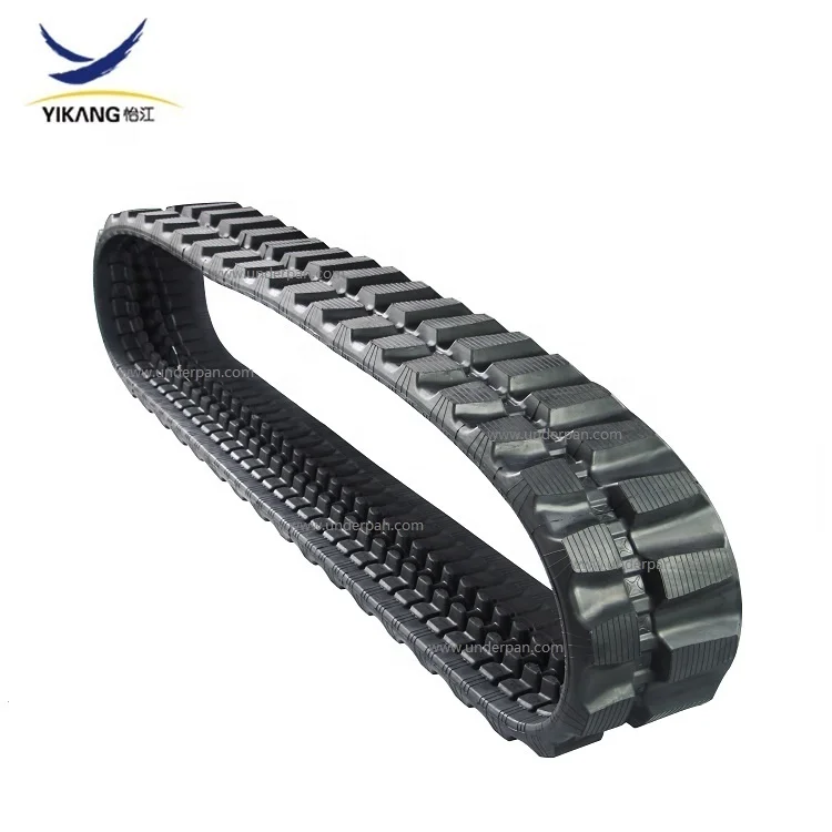 400x72.5x74W cheap mini excavator rubber track used for trucks