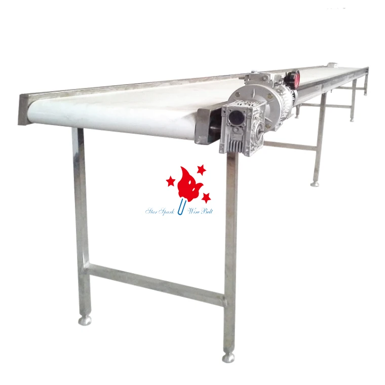 Custom high efficiency vertical loading unloading belt conveyor for material transportation