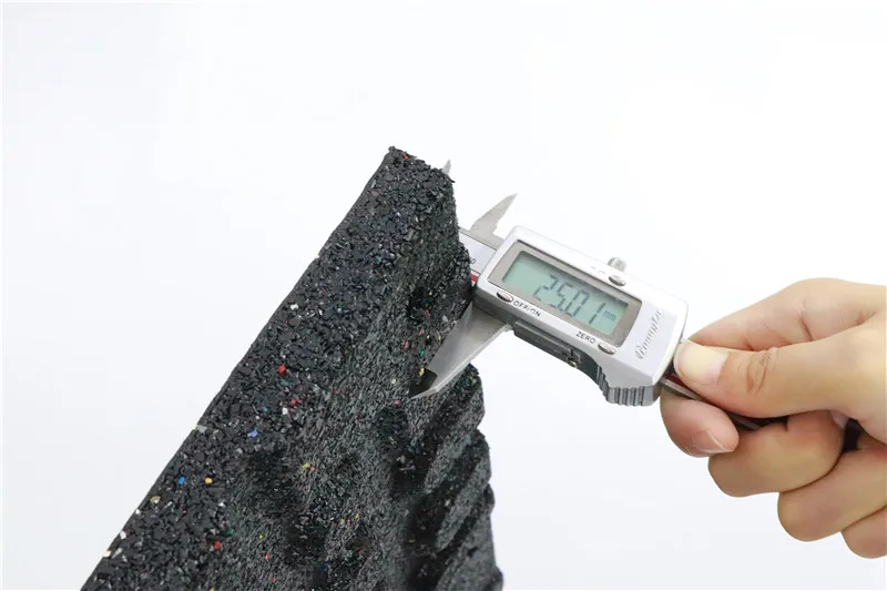 Wholesale 25mm 30mm 40mm 50mm Soft Gym Rubber Flooring Mat for Outdoor Playground