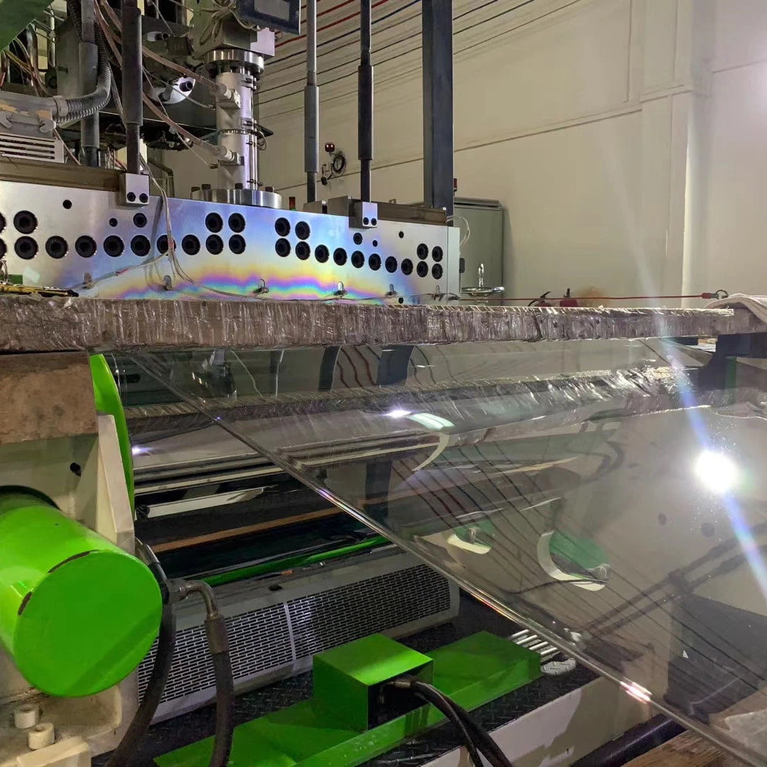 915*1830MM Flexible Plastic 0.5mm Clear Thin PETG Sheet Custom Size