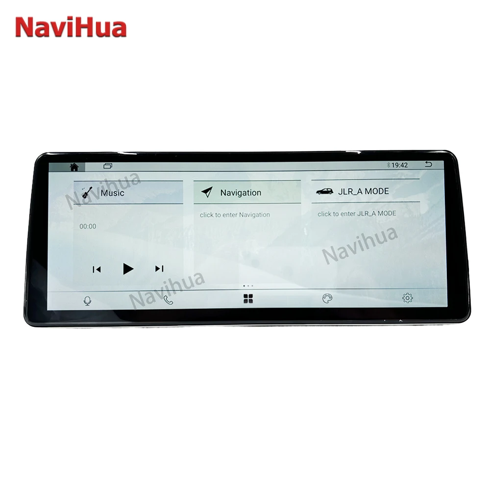 NaviHua New upgrade 12.3inch Touch Screen Car DVD Player GPS Navigation Android Multimedia Stereo for Land Rover Discovery 3 LR3