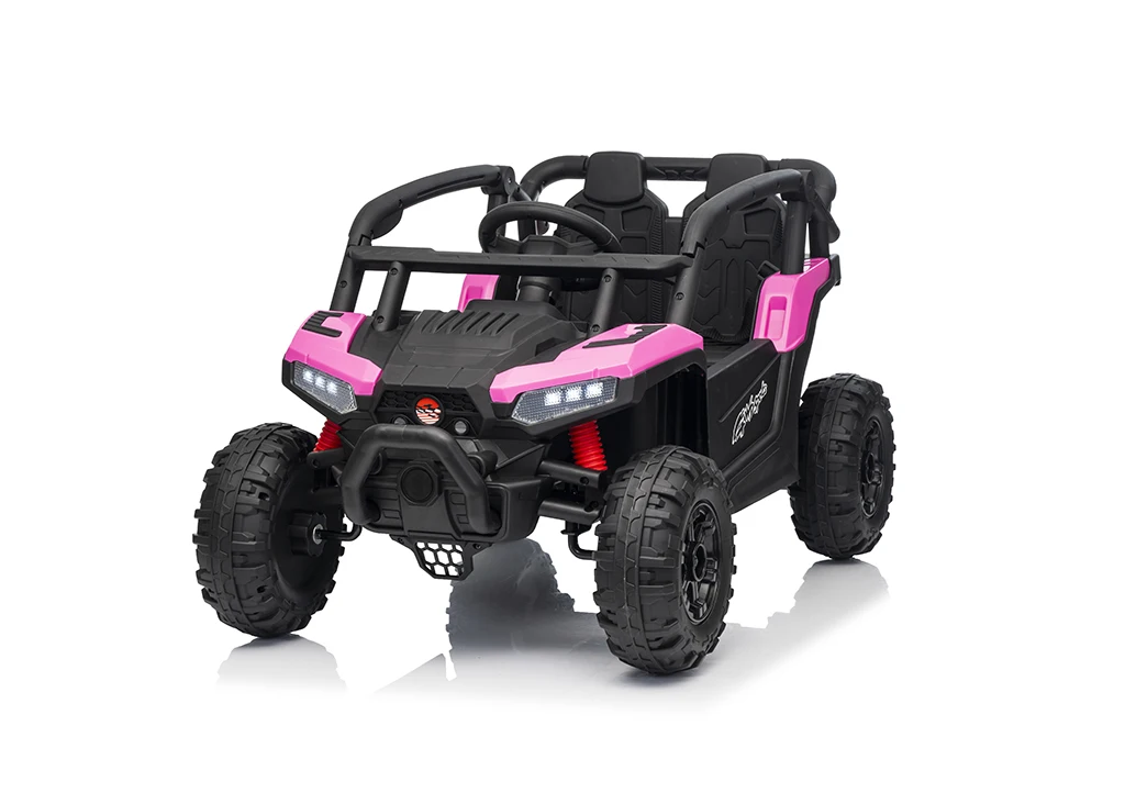 2024 Newest 12V Electric 4WD UTV Buggy High Quality Kids Ride-on 4x4 Wheel Vehicle with Remote Feature 2 Seat Off-Road Car