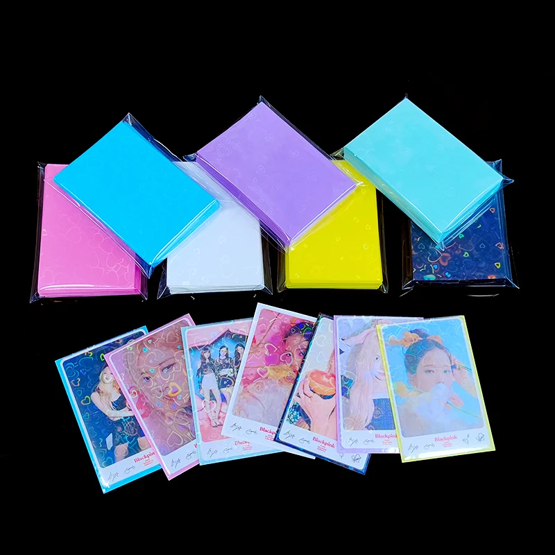 Matte Card Sleeve 2024 New Waterproof Light weight Premium Custom KPOP Idol Photo Card Sleeves