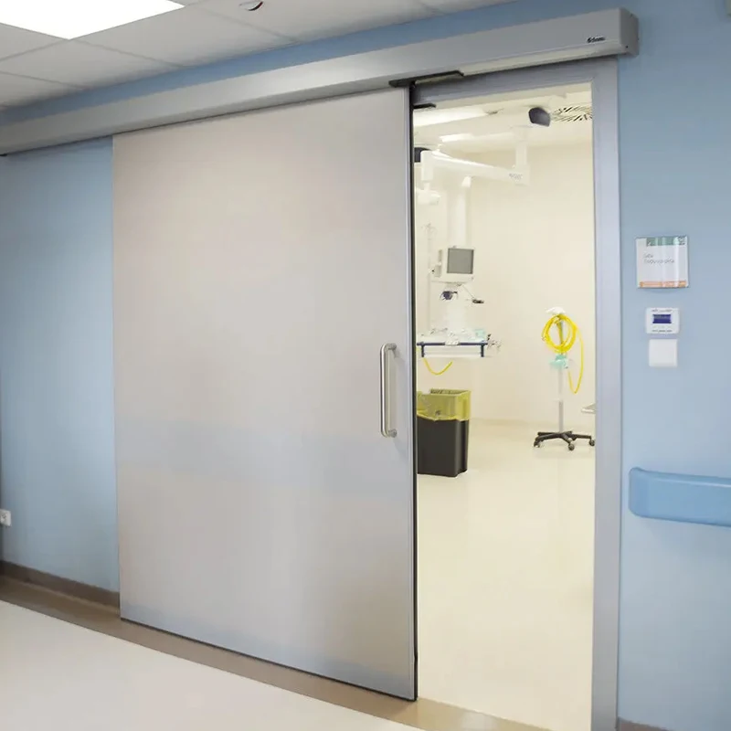 Sliding Open Door Automatic Motion Interior Pulley Opener Auto Hospital Sliding Door For Gmp