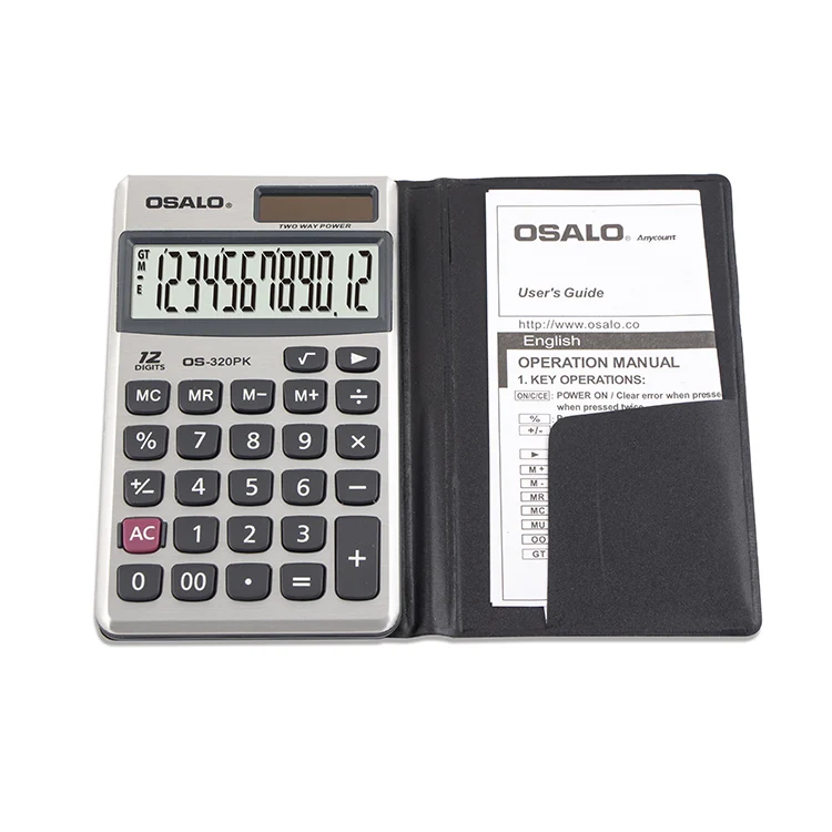 OSALO Small Calculator Digital Student Pocket Mini Calculator