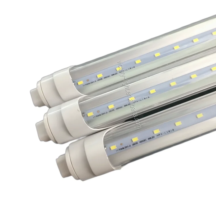 High Brightness 44W 6500K Japan Body Lamp T8 Tube DLC 8FT LED Shop Lights LED Recessed Linear Light