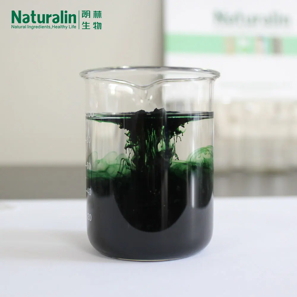 Naturalin Hot Selling Pure Natural Chlorophyll Liquid Sodium Copper Chlorophyllin Powder