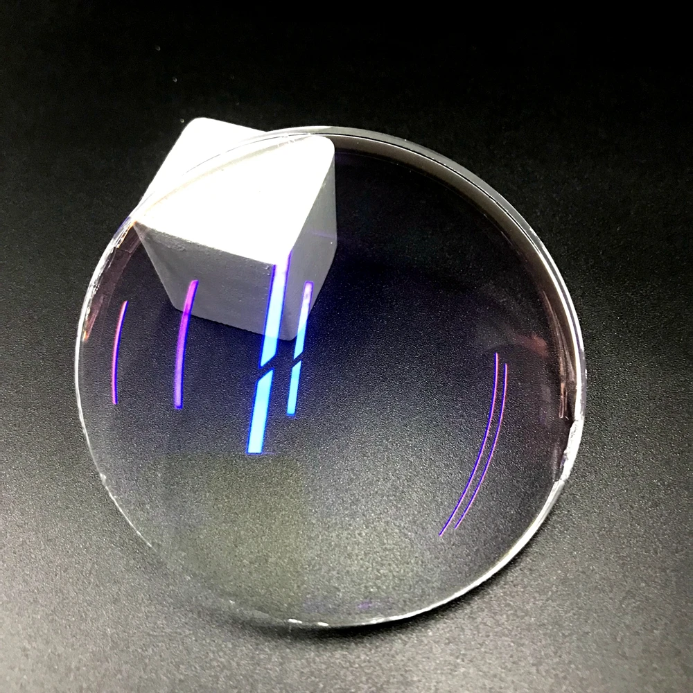 China Lens Wholesale Price 1.59 Anti Reflective Single Vision Polycarbonate Blue Cut Glasses Lenses Optical Lens