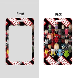 Super Heroes Styles ID Card Protector Marvel Customize Sliding Cover Plastic Name Tag Bus Badges Holder Promotional Gifts
