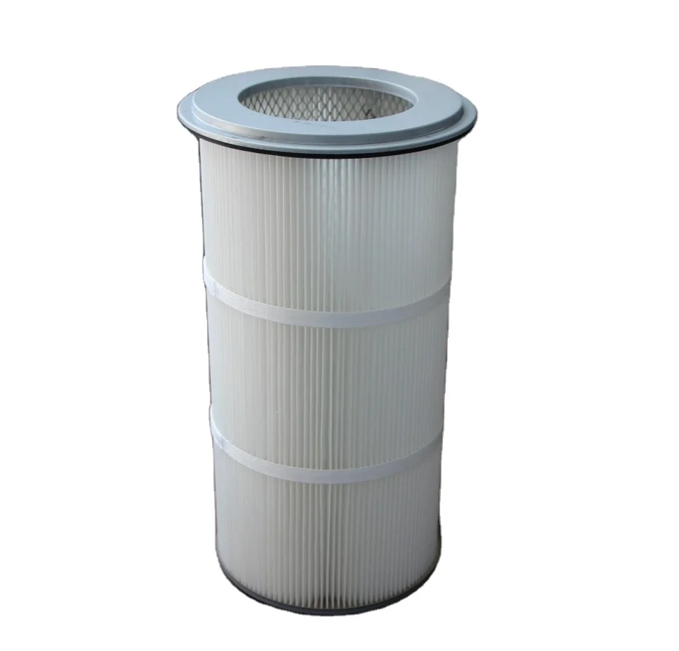 2024 Brand new Industrial dust pleated air cartridge filter For filter cartridge dust collector