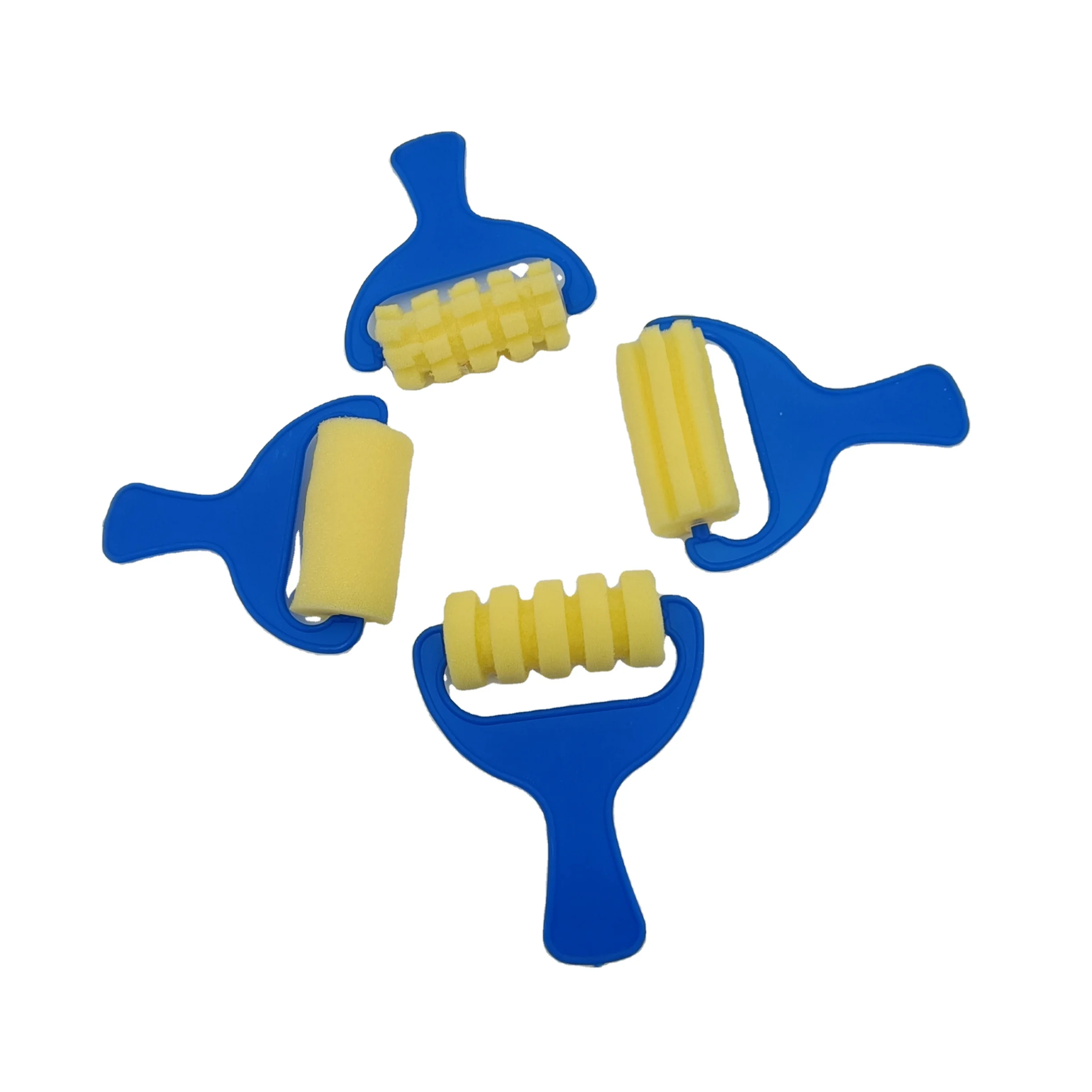 Kids Art Craft Painting Tools Sponge Roller Stamp kid paint brush