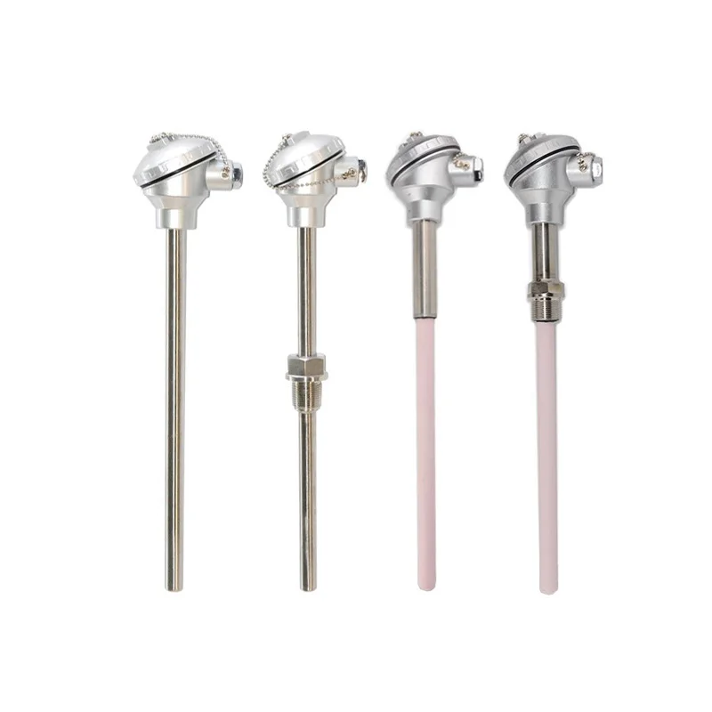 1200c high temperature industry temperature sensor universal stainless steell b s k type thermocouple with protection tube