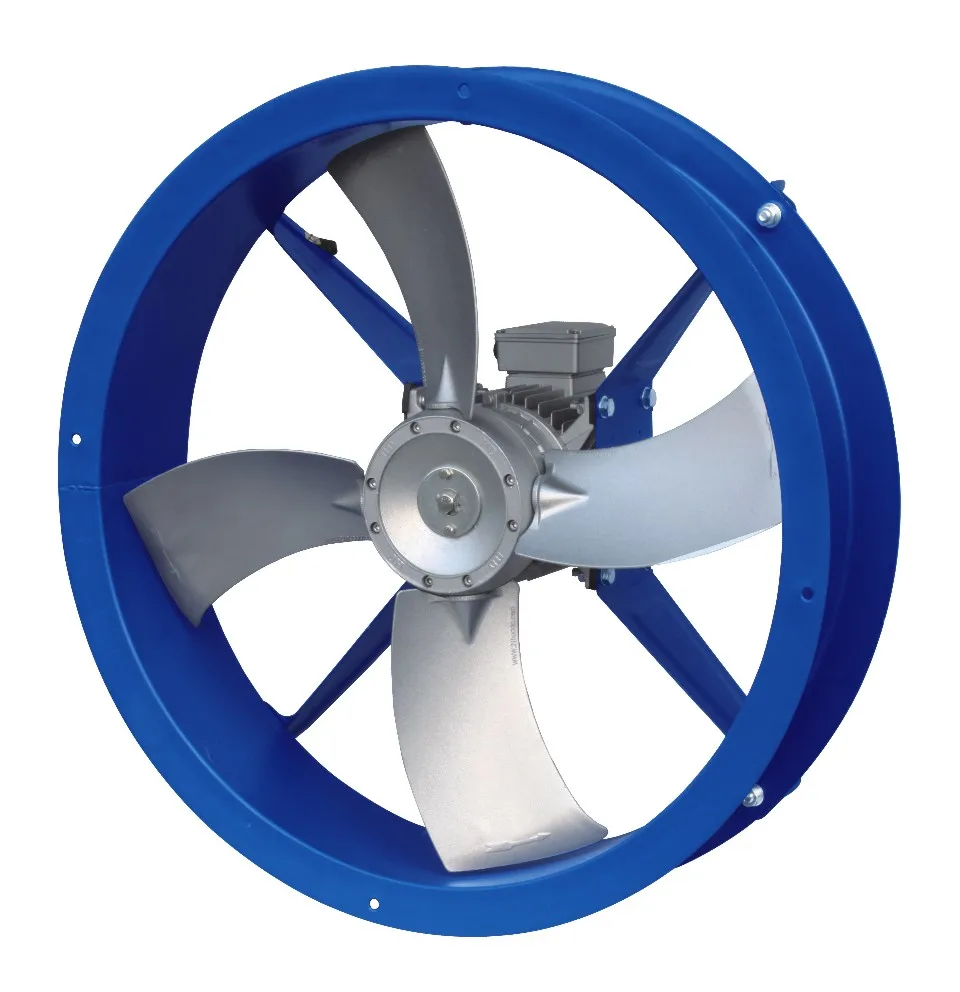 GKF 500mm  0.75kw  8 baldes  high temperature industrial axial fan for drying