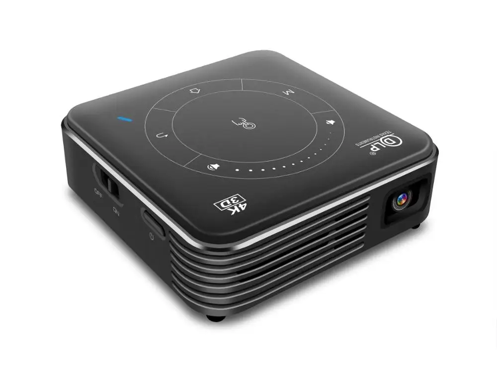 
LSP Portable mini pico smart Android 9.0 DLP 3D Projector P11 with 4k video playback 