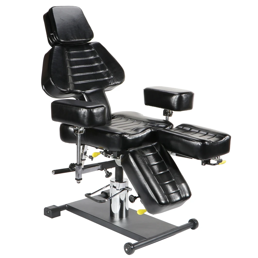 Производство дешёвая цена 360 градусов вращение эргономичный регулируемый стул татуировки гидравлический косметическое кресло для татуировки