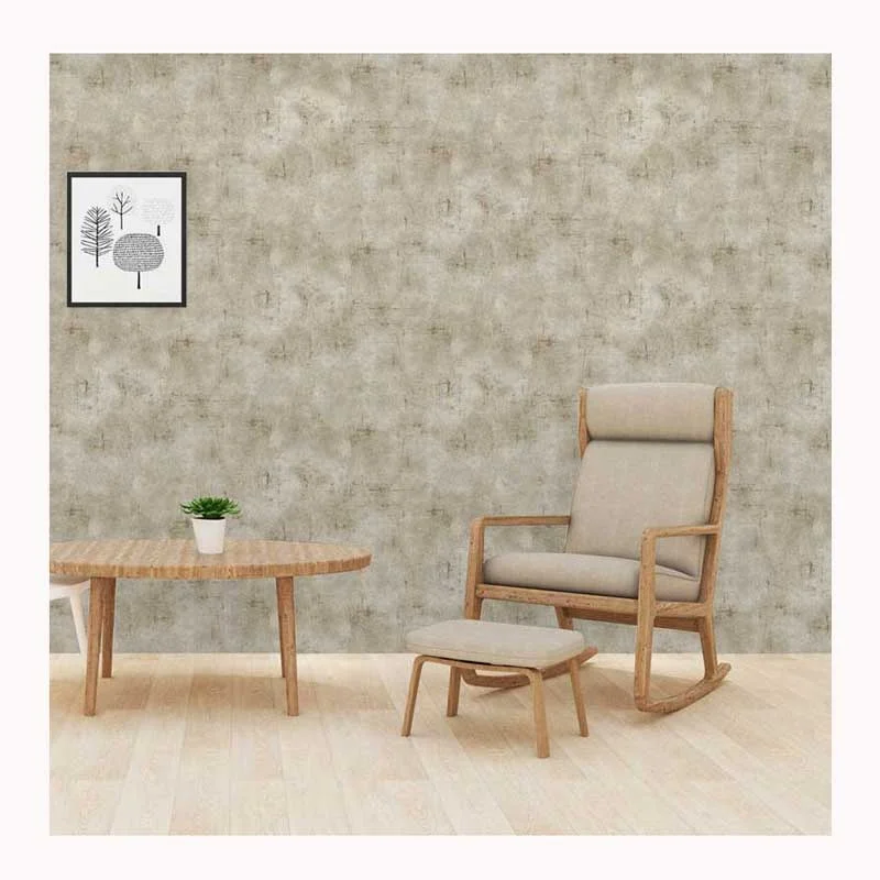 High Quality Solid Colour Office Decoration PVC Wallpaper Hotel Wall Paper