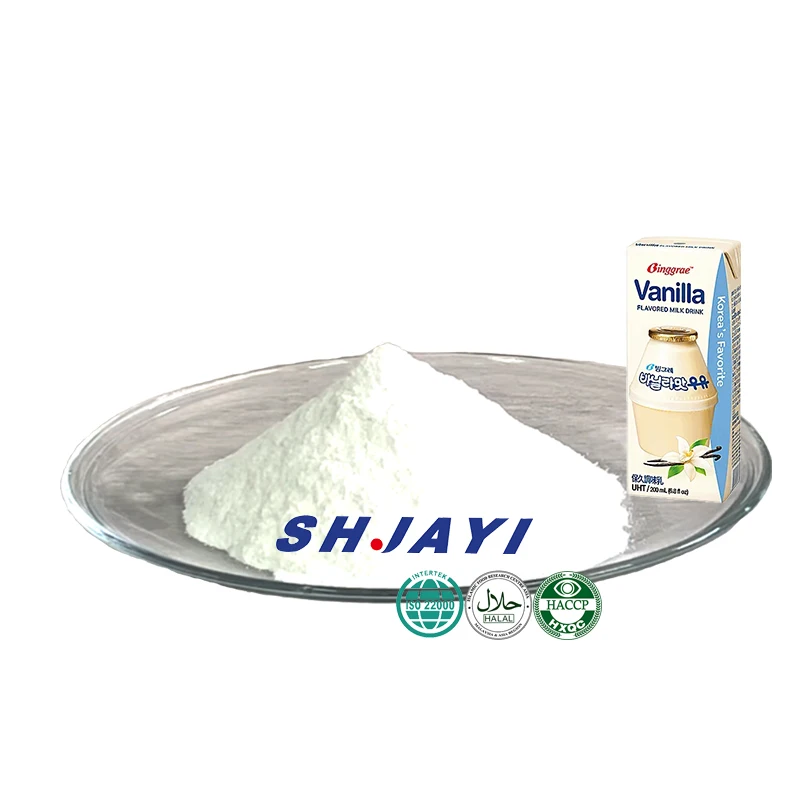 Made In China Food Additives Emulsifier Thickener Stabilizer For UHT Butterscotch Flavored Milk Drink Mass Production