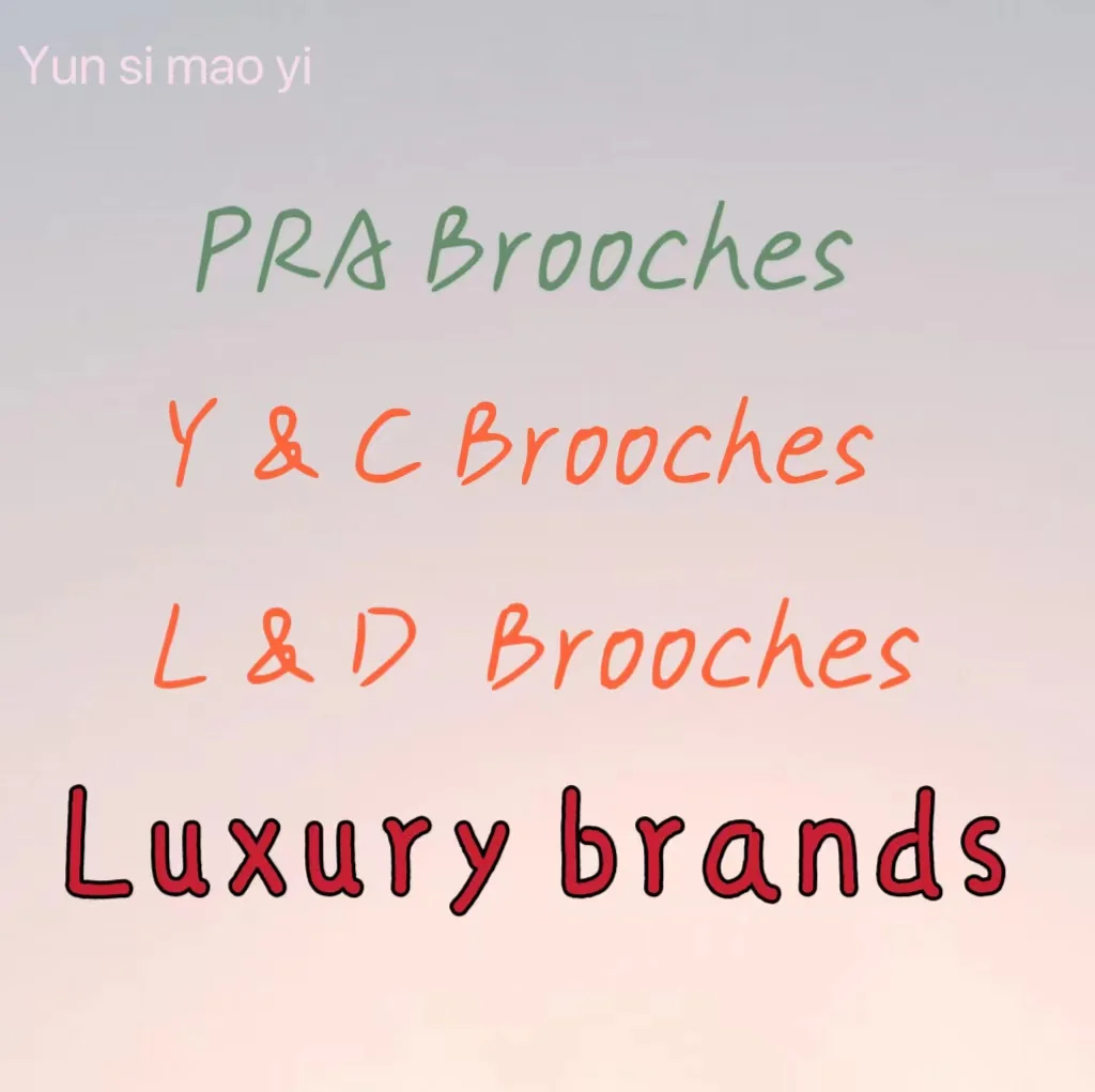 High Quality With Full Crystal Luxury Pearl Double C Letter Brooch or Women Lady