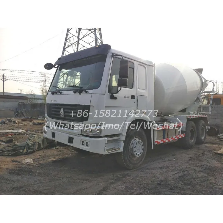  Продажа с завода строительных машин б/у Бетономешалка HOWO 8m3 9m3