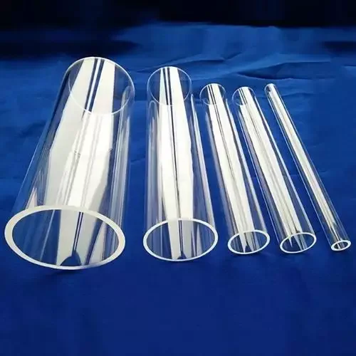 Customization Professional High purity large diameter quartz glass cylinder tube