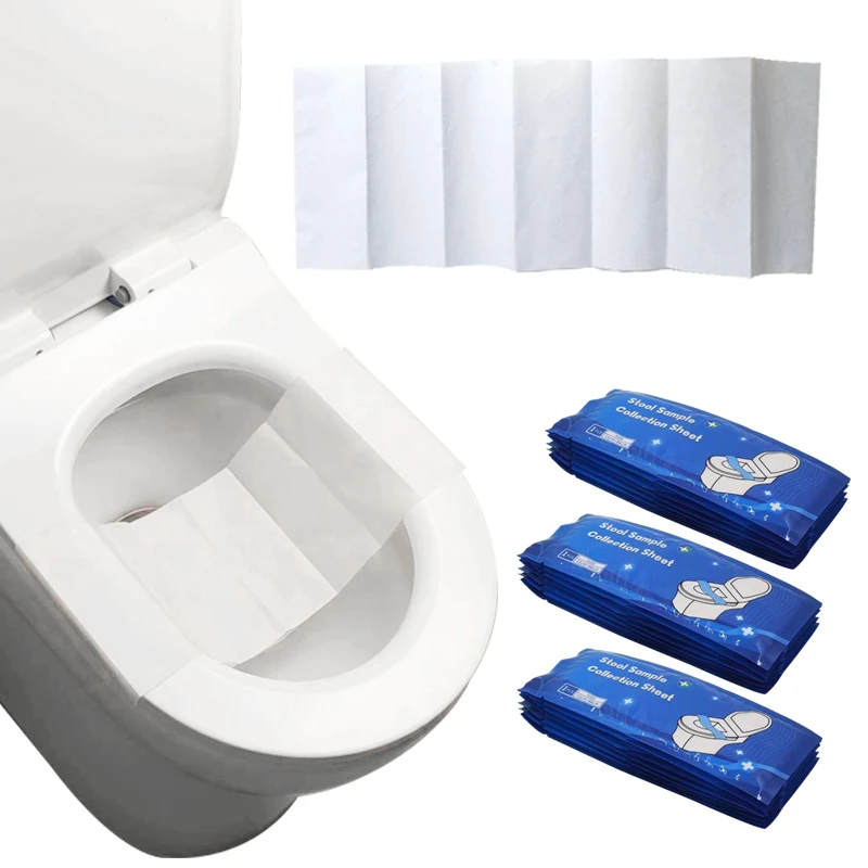 Flushable Stool Sample Collection Sheet Toilet Seat Covers Disposable