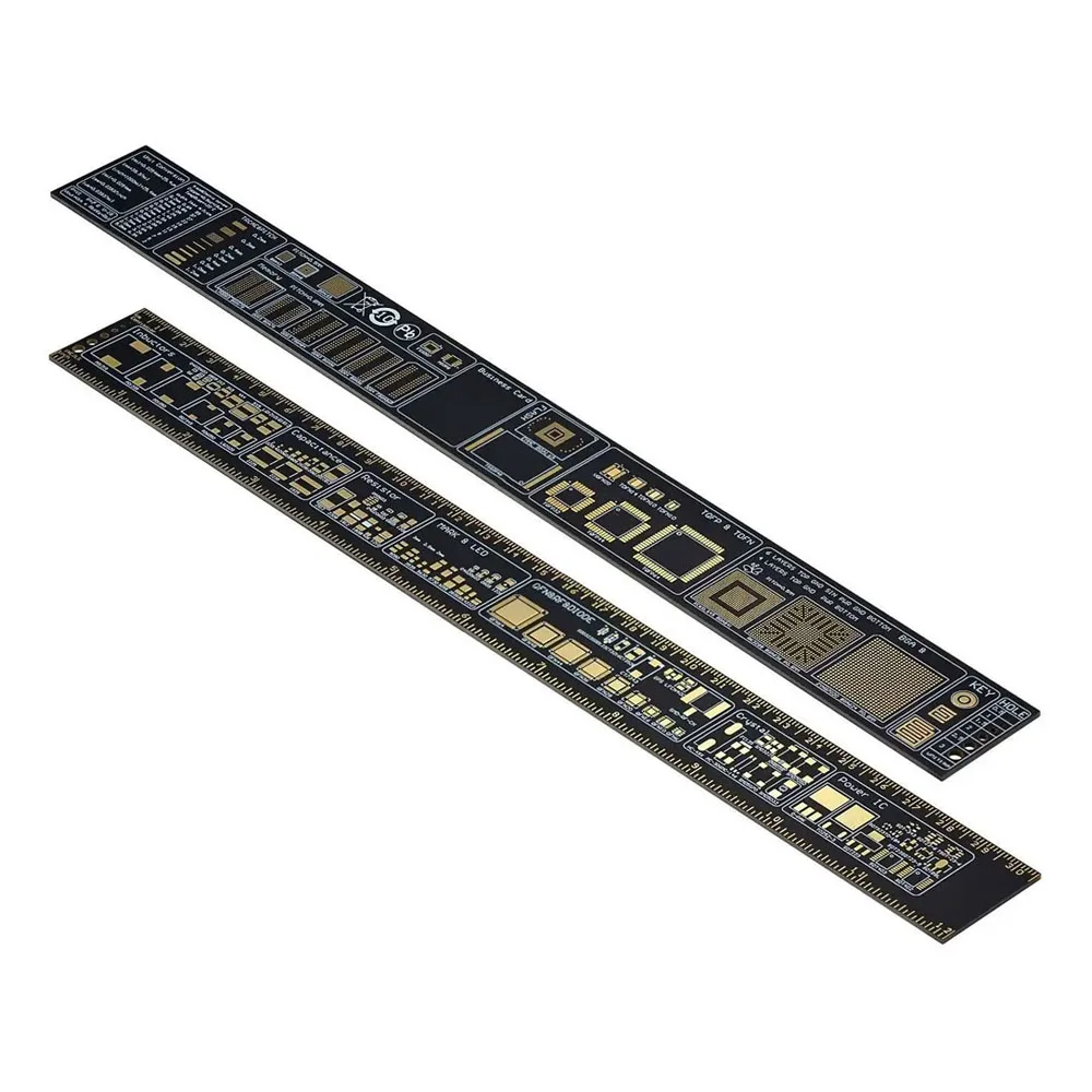 PCB Ruler 30CM Multi-functional Measuring Tool Resistor Capacitor Chip IC SMD Diode Transistor PCB Reference Ruler
