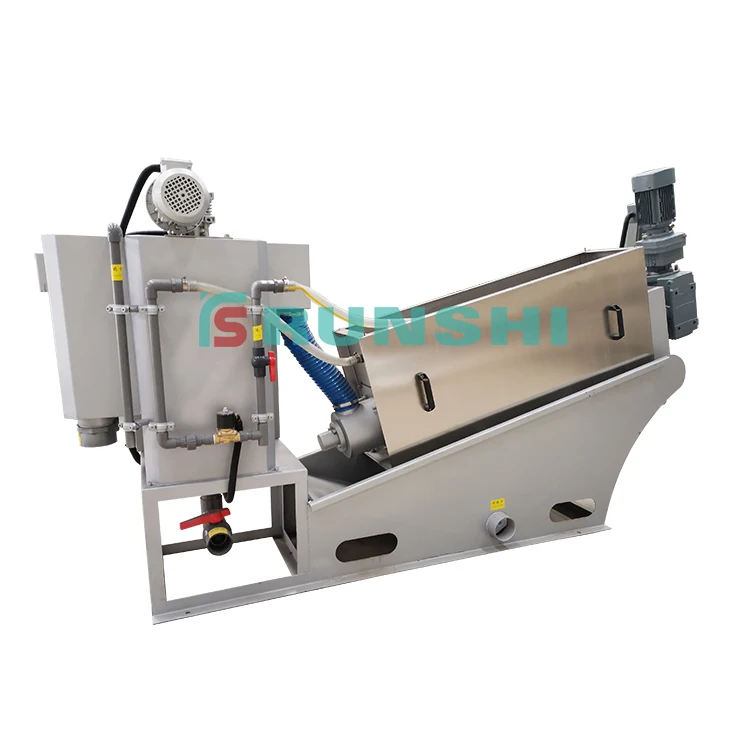 Favorable price Volute Screw Press Sludge Dewatering Machine Sludge Dehydrator