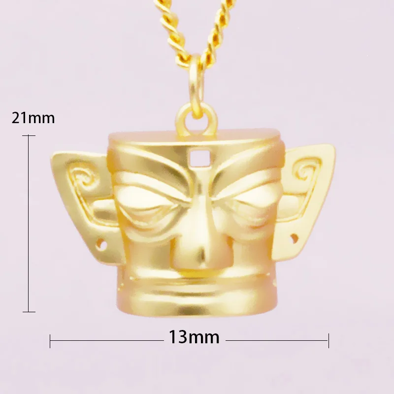 Ancient Egypt Hot Selling Buddha Head Pendant Necklace 18K Hold Buddha Necklace Buddha Pendant  Islamic Gift