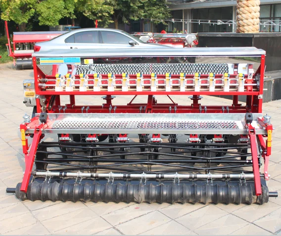 Tractor Mounted Wheat Planter Roller Cage Planter Mechanical Wheat Planter agricultural seeder
