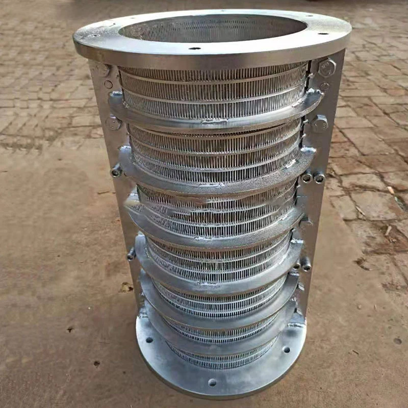 Johnson Wedge Wire Screen Flat Square Hole Perforated Woven Welded Screen Filter Tube with PLC Components