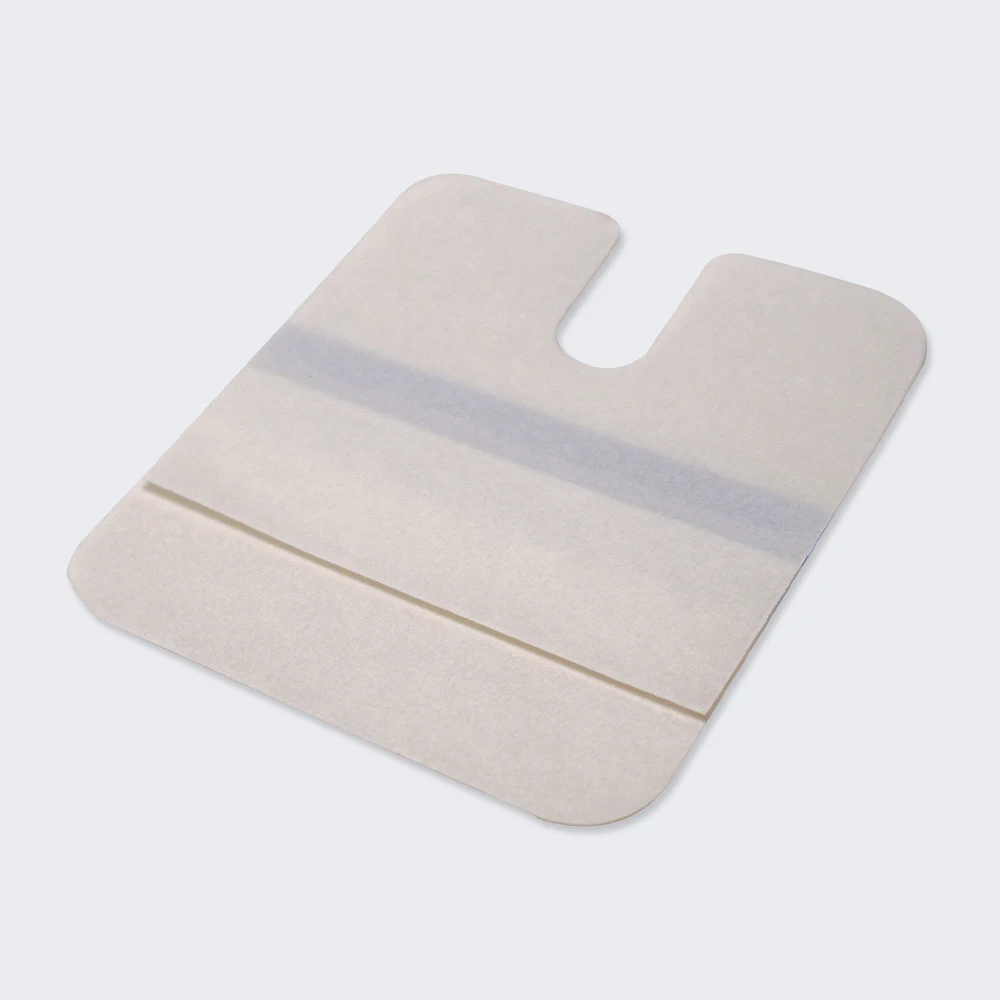 Transparent Film Dressing, 2.35*2.75', Waterproof Adhesive Patch, with Frame, Wound Cover for Post Surgical