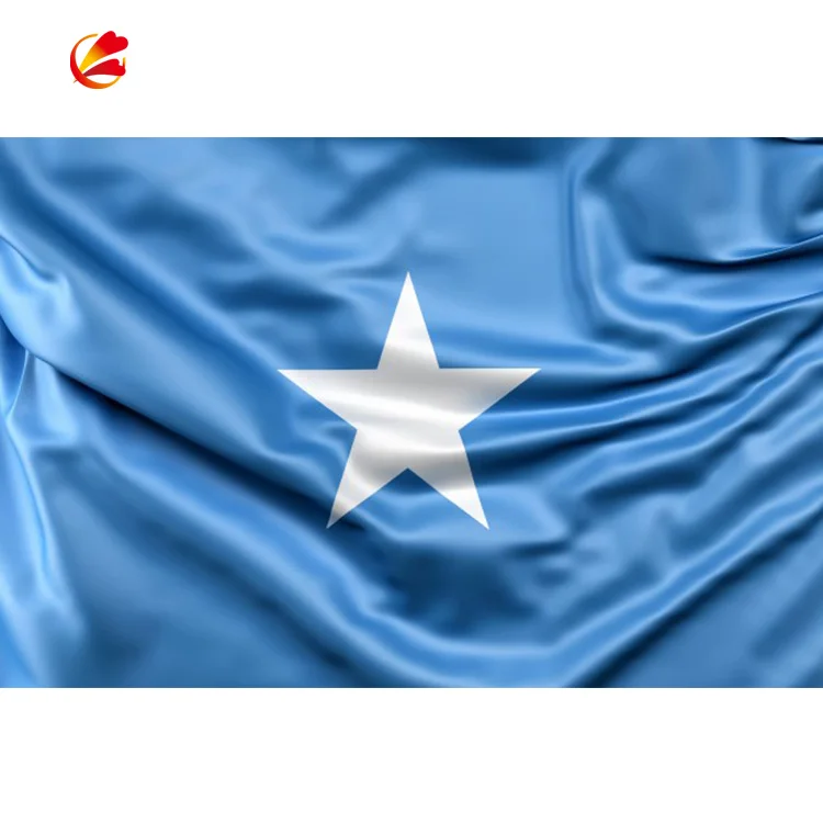 Wholesale Custom Polyester Waterproof 3*5 National Flag  somali flag