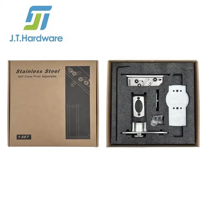 Frits Jur gens System Three Concealed Door Hydraulic Self Closing Adjustable 360 Rotating Pivot Hinge