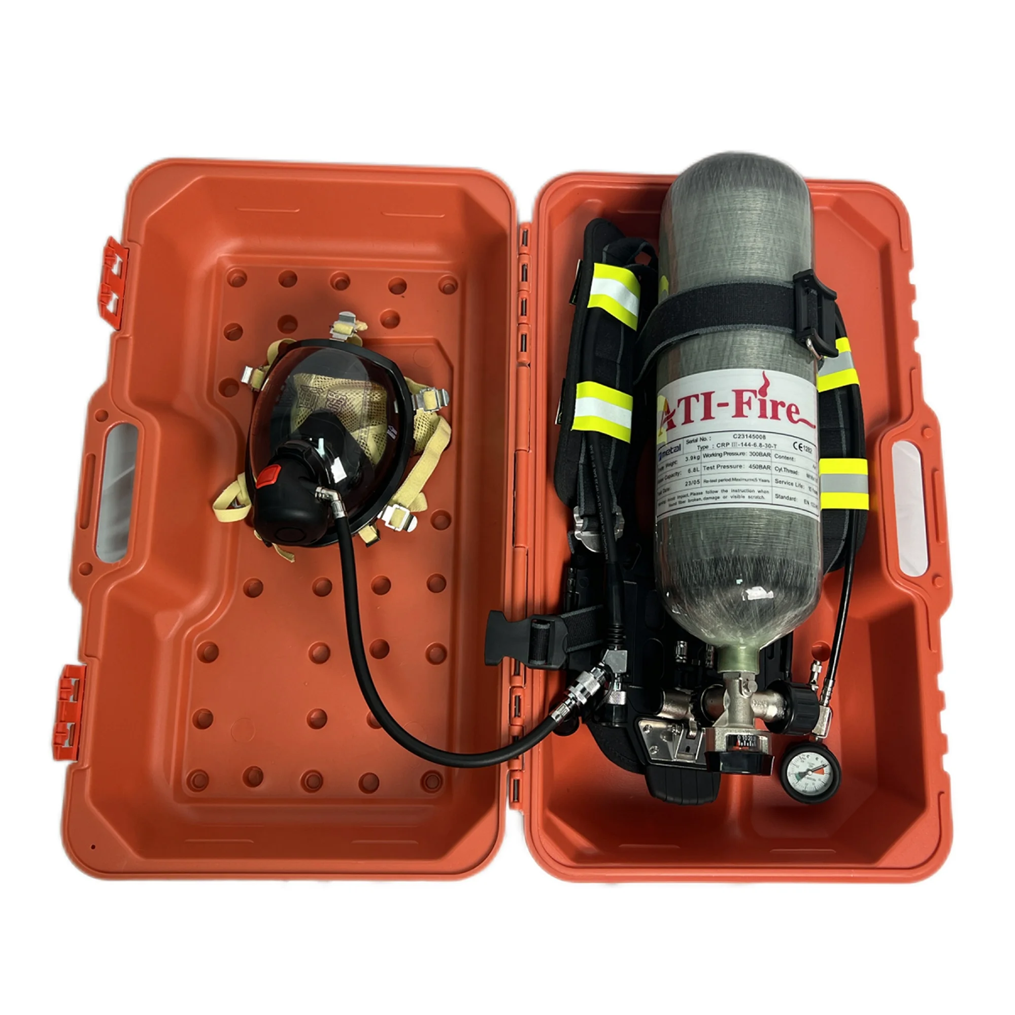ATI-FIRE Firefighting Self-Contained Breathing Apparatus Air Cylinder 6.8L firefighter SCBA CE EN ISO