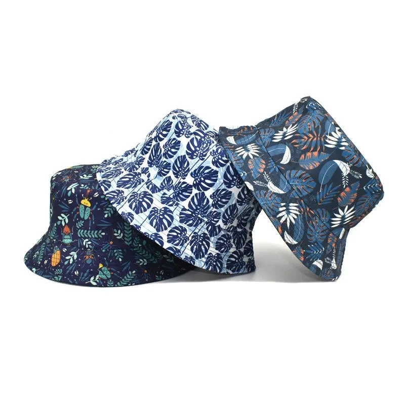 Custom Design 100% Polyester Wide Brim High Quality Golf Cap Custom Embroidery Printed Sublimation Bucket Hat